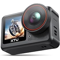 Amazon | XTU X3 アクションカメラ 6K/30fps 4800万画素 本機防水10m
